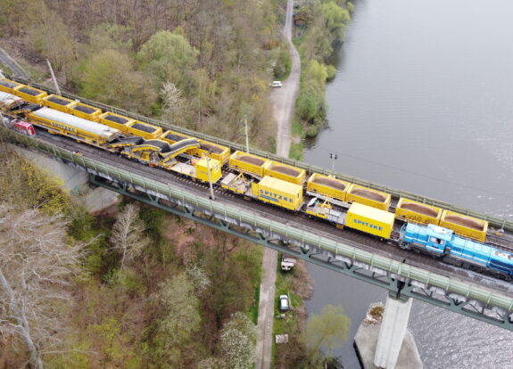 SPITZKE completes track work on the high-speed rail line 1733