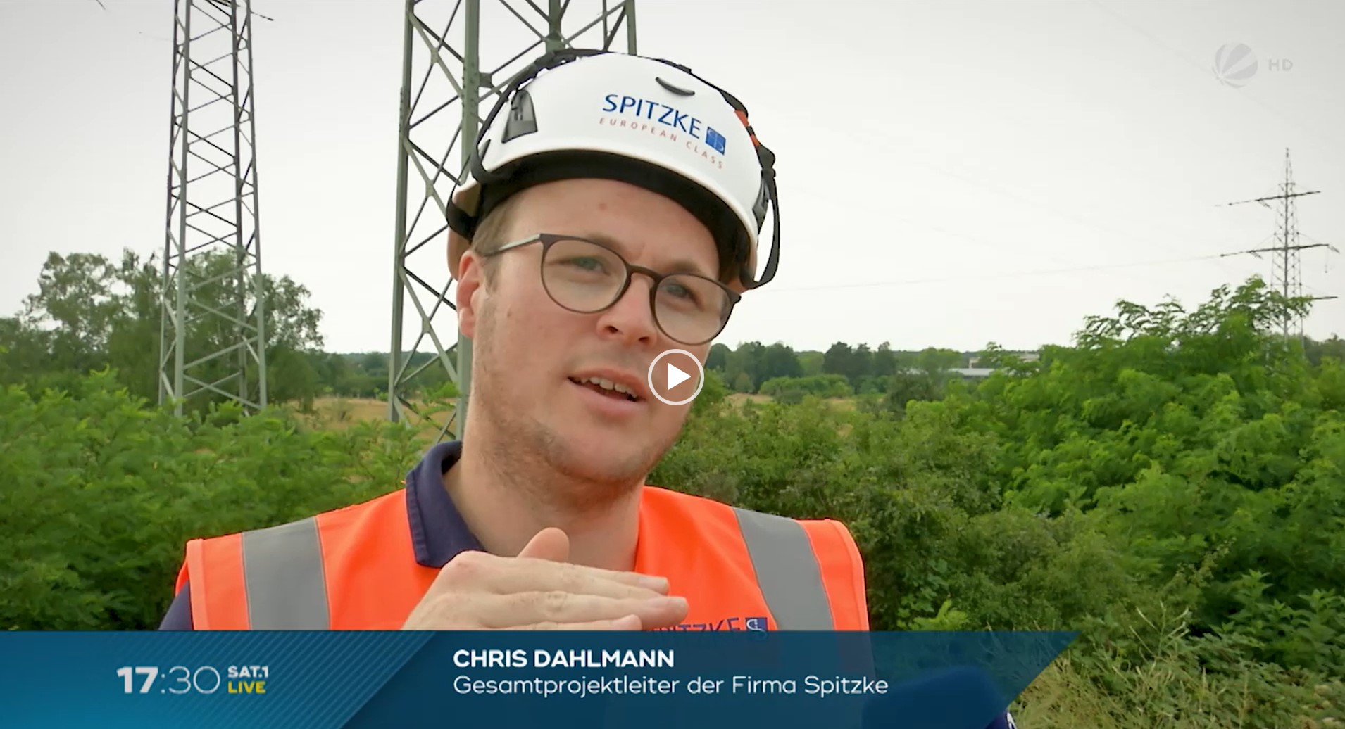 31. Juli 2024 • SAT.1 Regionalmagazin 🗞️🎦 Schweres Gerät auf der Riedbahn-Baustelle